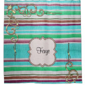 Shower Curtain Stripe Douchegordijn (Voorkant)