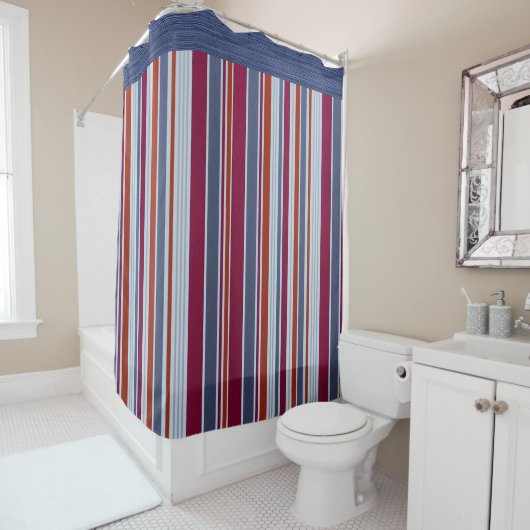 Shower Curtain Stripe Douchegordijn (In situ)
