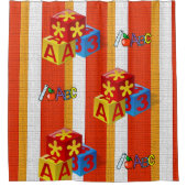 Shower Curtain Stripe Douchegordijn (Voorkant)