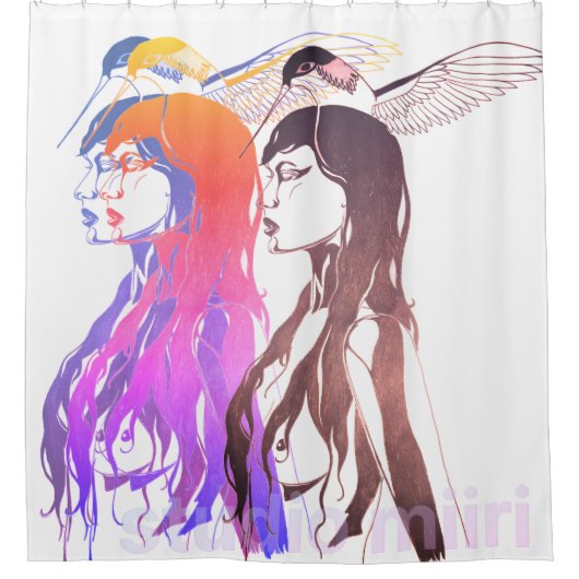 SHOWER CURTAIN studio miiri Douchegordijn (Voorkant)