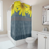 Shower Curtain Sunflower Douchegordijn (In situ)