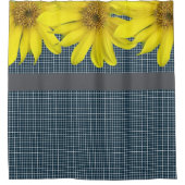 Shower Curtain Sunflower Douchegordijn (Voorkant)