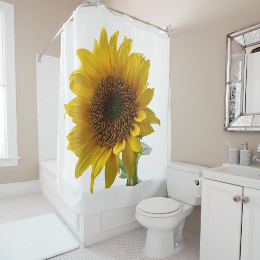 Shower Curtain Sunflower Douchegordijn (In situ)