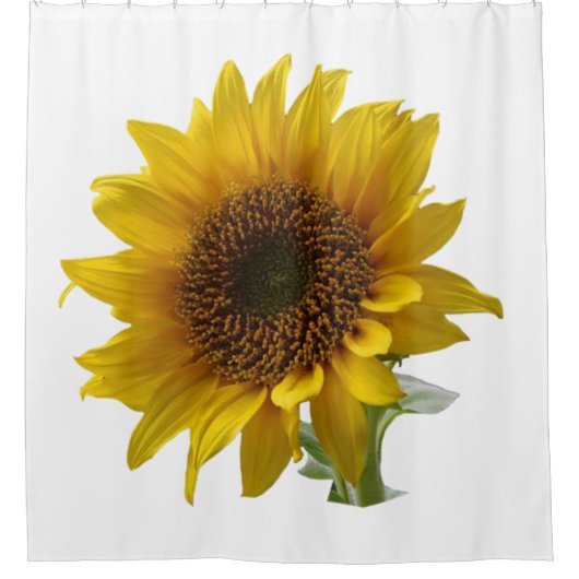 Shower Curtain Sunflower Douchegordijn (Voorkant)