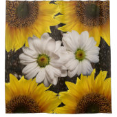 Shower Curtain Sunflower Douchegordijn (Voorkant)