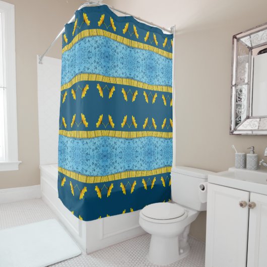 Shower Curtain Sunflower Douchegordijn (In situ)