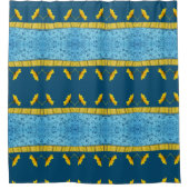 Shower Curtain Sunflower Douchegordijn (Voorkant)