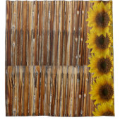 Shower Curtain Sunflower Douchegordijn (Voorkant)