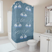 Shower Curtain Swan Douchegordijn (In situ)