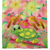 Shower Curtain Turtle Douchegordijn (Voorkant)