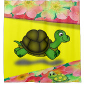 Shower Curtain Turtle Douchegordijn (Voorkant)