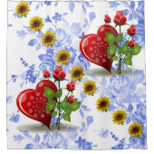 Shower Curtain-Valentijnsdag Douchegordijn (Voorkant)