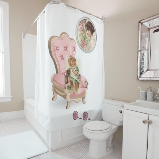 Shower Curtain Victoriaans Douchegordijn (In situ)