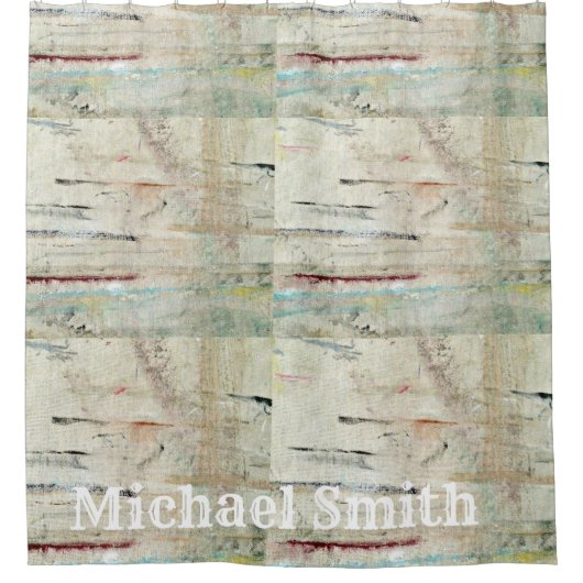 Shower Curtain White  Douchegordijn (Voorkant)