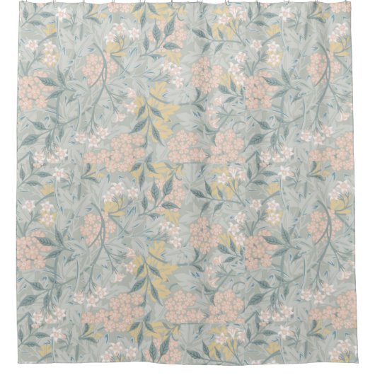 Shower Curtain William Morris PERSONAL INITIAAL Douchegordijn (Voorkant)