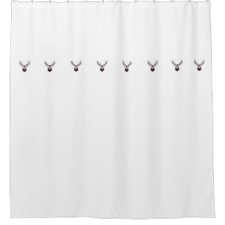 Shower curtain with deer / Duschvorhang mit Hirsch Douchegordijn