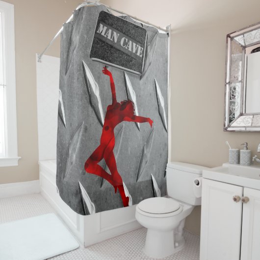 Shower Curtain Woman Douchegordijn (In situ)