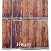 Shower Curtain Wood Douchegordijn (Voorkant)