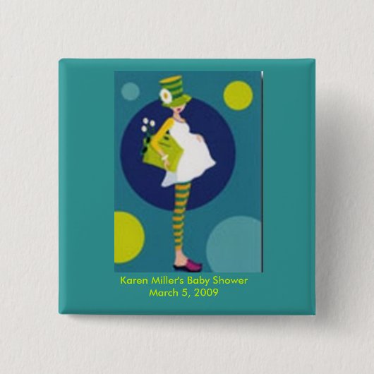 Shower Favor Button (Voorkant)