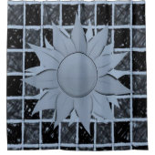 Shower gordtain Checkers Douchegordijn (Voorkant)