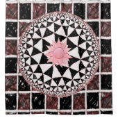 Shower gordtain Checkers Douchegordijn (Voorkant)