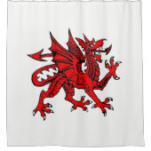 Shower gordtain Dragon Douchegordijn (Voorkant)