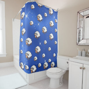 Shower gordtain Sheep Douchegordijn