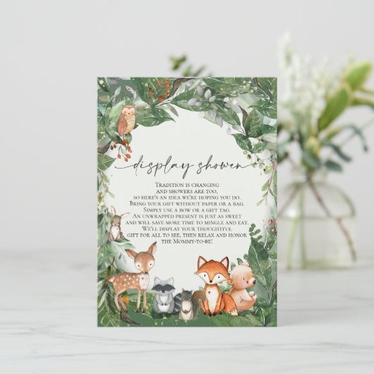 Shower Insert Woodland weergeven (Staand voorkant)