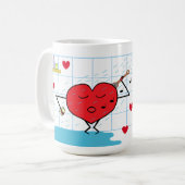 Shower Love Flows Koffiemok (Voorkant links)