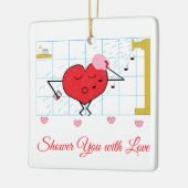 Shower Love Keramisch Ornament (Links)