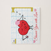 Shower Love: Legpuzzel (Verticaal)