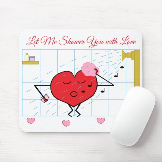Shower Love Muismat (Met muis)
