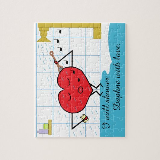 Shower Love Stromen: Legpuzzel (Verticaal)