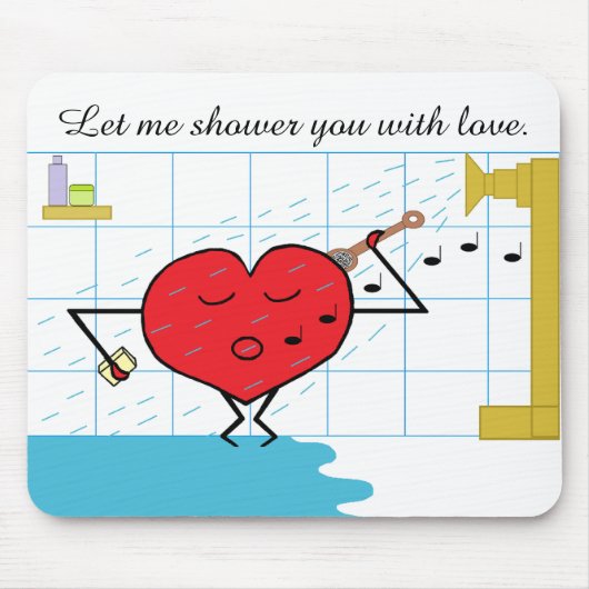 Shower Love Stromen: Muismat (Voorkant)