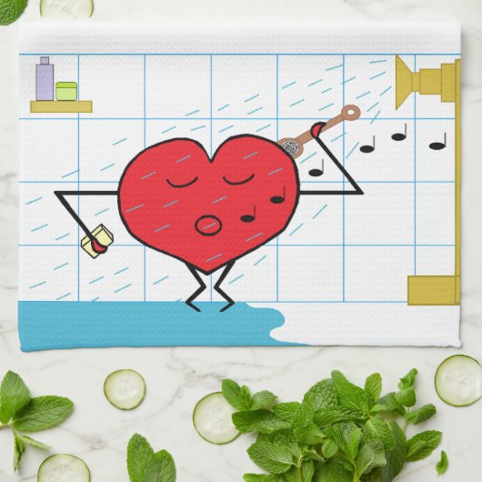 Shower Love Stromen: Theedoek (Gevouwen)