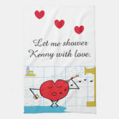 Shower Love Stromen: Theedoek (Verticaal)