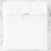 Shower met Love Sticker - Blauw (Tas)