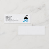 Shower Mini Visitekaartje (Voorkant / Achterkant)