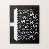 Shower of Dollar Signs ($) Legpuzzel (Verticaal)