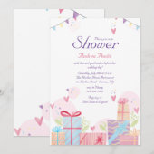 Shower of Love Vrijgezellenfeest Kaart (Voorkant / Achterkant)