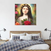 Shower of Rozen Canvas Afdruk (Insitu (Slaapkamer))