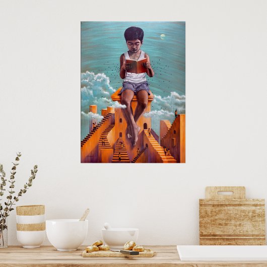 Shower of Wisdom Poster (Keuken)