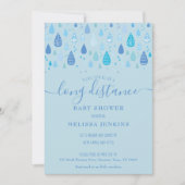 Shower op lange afstand / sprint per post kaart (Voorkant)