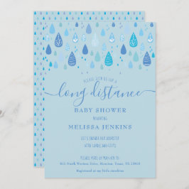 Shower op lange afstand / sprint per post kaart