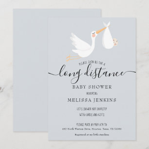 Shower op lange afstand / sprint per post kaart