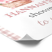 Shower Pink Fresh off the market Bridal Shower Poster (Hoek)