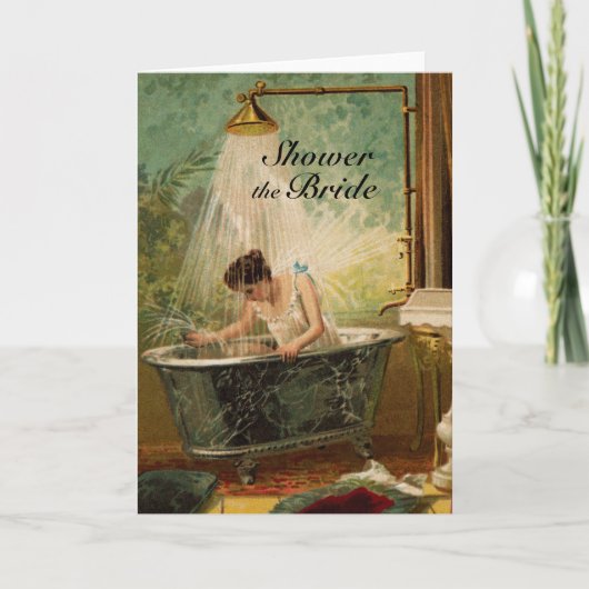 Shower the Bride Wenskaart Invitation (Voorkant)