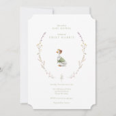 Shower-uitnodiging - roze voor het boekje kaart (Voorkant)