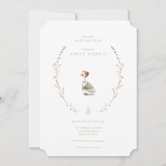 Shower-uitnodiging - roze voor het boekje kaart (Voorkant)