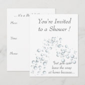 Shower-uitnodigingen - Bridal of Baby Kaart (Voorkant / Achterkant)